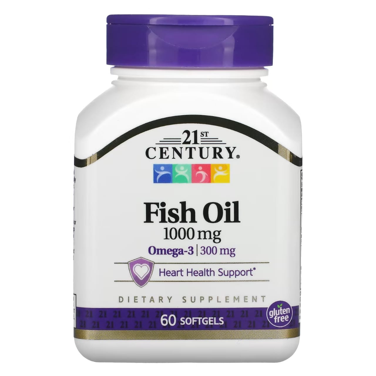 21st Century, Fish Oil, 1000 mg, 60 Softgels