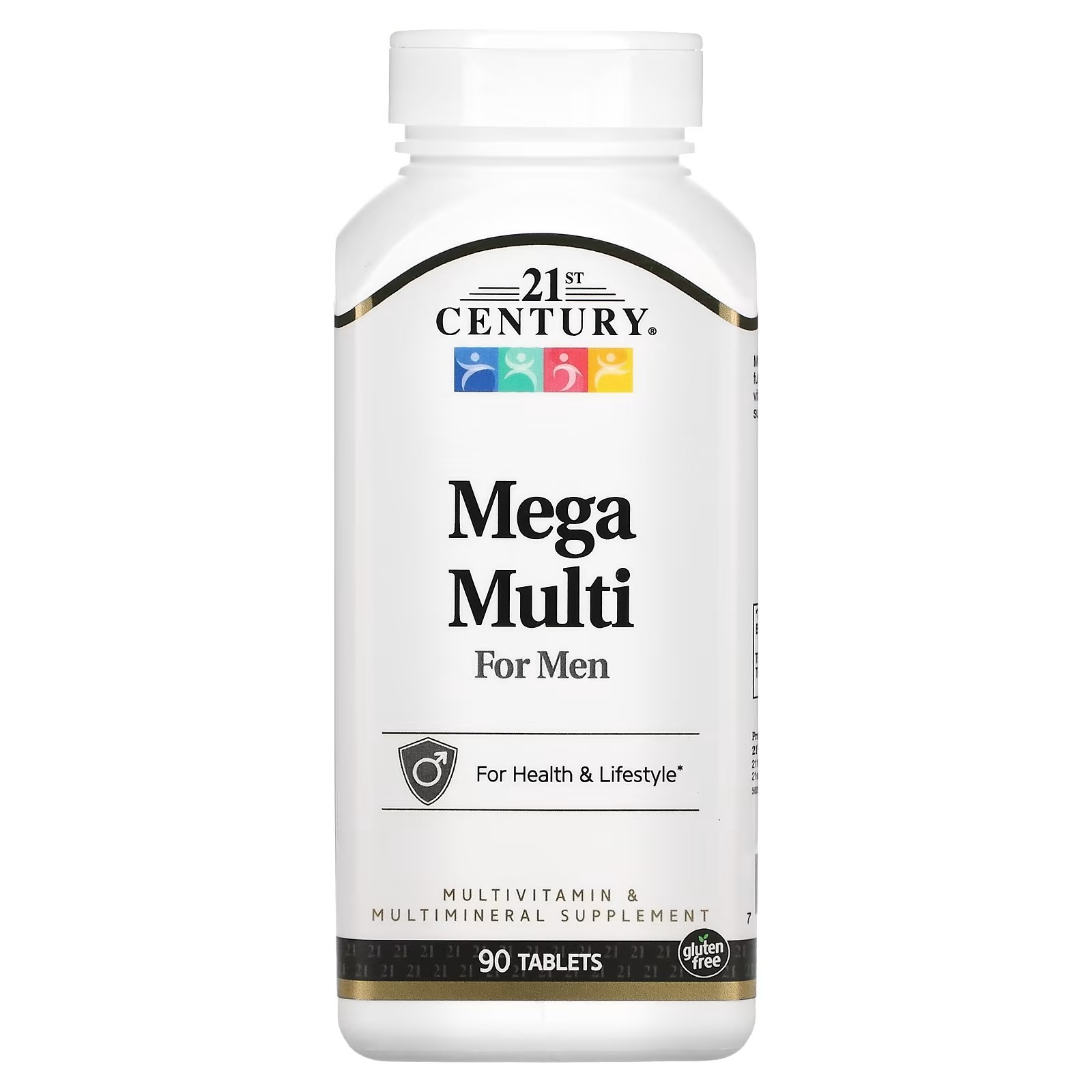 21st Century, Mega Multi for Men, 90 Tablets