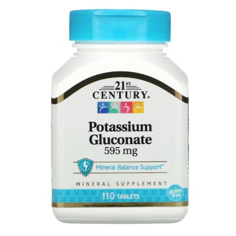 21st Century, Potassium Gluconate, 110 Tablets