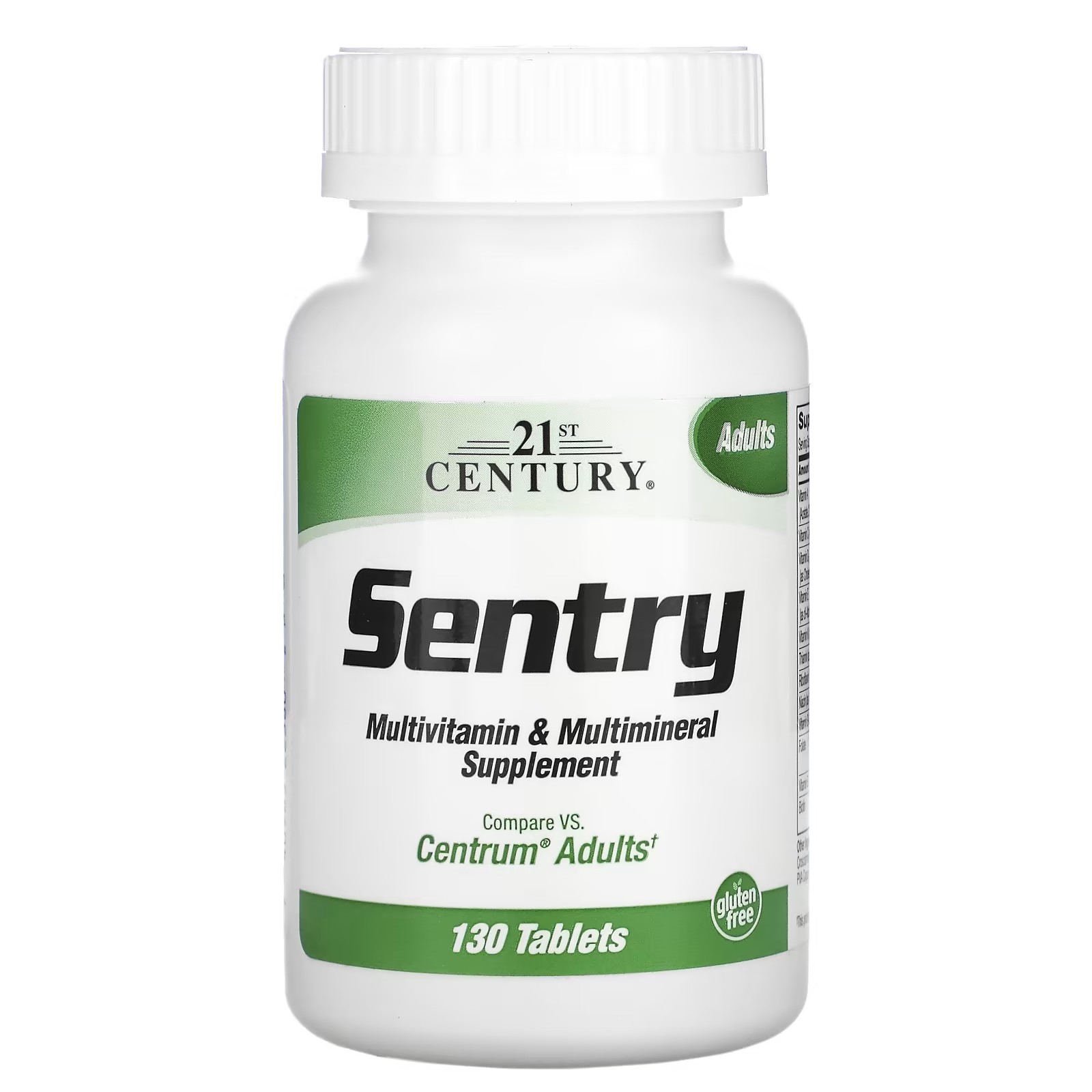 21st Century, Sentry Multivitamin,130 Tablets