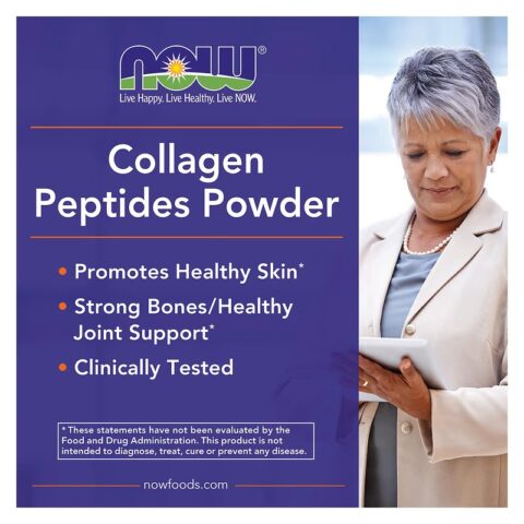 NOW Foods, Collagen Peptides Powder, 8 oz (227 g) - Image 3