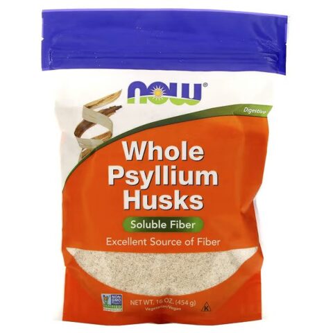 NOW Foods, Whole Psyllium Husks, 16 oz (454 g)